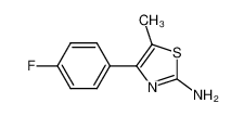4-(4-fluorophenyl)-5-methyl-1,3-thiazol-2-amine 2928-00-9