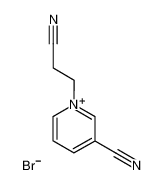1-(2-cyanoethyl)-3-cyanopyridinium bromide 130671-04-4