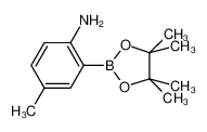 4-methyl-2-(4,4,5,5-tetramethyl-1,3,2-dioxaborolan-2-yl)aniline 95%