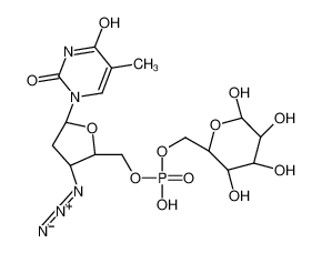 133101-34-5 structure, C16H24N5O12P