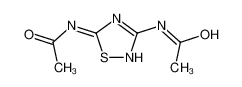 N-(5-acetamido-1,2,4-thiadiazol-3-yl)acetamide 16151-45-4
