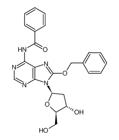 N-苯甲酰基-2'-脱氧-8-(苯基甲氧基)-腺苷