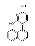 4-amino-1-naphthalen-1-ylpyrimidin-2-one 60722-58-9
