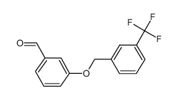 3-[[3-(trifluoromethyl)phenyl]methoxy]benzaldehyde 343604-08-0