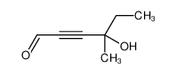 4-hydroxy-4-methylhex-2-ynal 58678-93-6