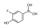 (3-FLUORO-4-HYDROXYPHENYL)BORONIC ACID 182344-14-5