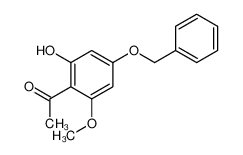 1-(2-hydroxy-6-methoxy-4-phenylmethoxyphenyl)ethanone 39548-89-5