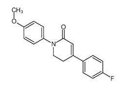 4-(4-fluorophenyl)-1-(4-methoxyphenyl)-5,6-dihydro-1H-pyridin-2-one 607375-32-6