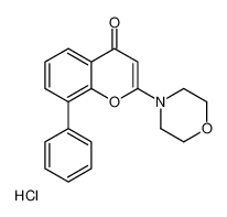 2-(4-吗啉基)-8-苯基-4H-1-苯并吡喃-4-酮盐酸盐
