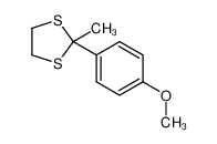 41159-07-3 2-(4-methoxyphenyl)-2-methyl-1,3-dithiolane