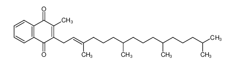 2-Methyl-3-[(2E)-3,7,11,15-tetramethyl-2-hexadecaenyl]naphthoquinone