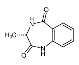 (3S)-3-甲基-1,4-苯并二氮杂卓-2,5-二酮