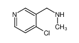 1-(4-chloropyridin-3-yl)-N-methylmethanamine 823189-18-0