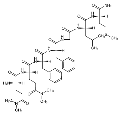 81682-71-5 structure, C45H68N10O9S