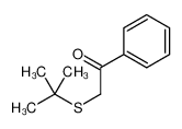 2-tert-butylsulfanyl-1-phenylethanone 85591-54-4