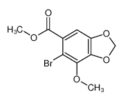 81474-47-7 6-溴-7-甲氧基苯并[d][1,3]二氧代le-5-羧酸甲酯