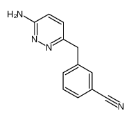 3-[(6-aminopyridazin-3-yl)methyl]benzonitrile 874338-92-8