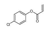 (4-chlorophenyl) prop-2-enoate 13633-87-9