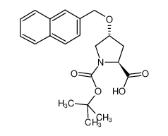 (4R)-1-{[(2-甲基-2-丙基)氧基]羰基}-4-(2-萘基甲氧基)-L-脯氨酸
