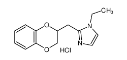Imiloxan hydrochloride,2-(1-Ethyl-2-indazoyl)methyl-1,4-benzodioxanhydrochloride 81167-16-0