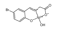 934268-28-7 structure, C9H7BrNNiO4+