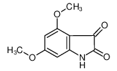 4,6-Dimethoxy-1H-indole-2,3-dione 21544-81-0