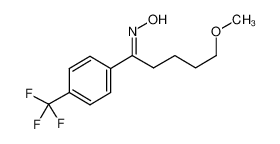 (NZ)-N-[5-methoxy-1-[4-(trifluoromethyl)phenyl]pentylidene]hydroxylamine 61747-22-6
