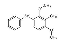 1,3-dimethoxy-2-methyl-4-phenylselenobenzene 83933-31-7
