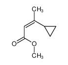 methyl 3-cyclopropylbut-2-enoate 21024-57-7