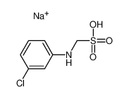 sodium,(3-chloroanilino)methanesulfonic acid 28141-45-9