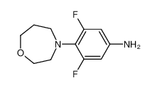 3,5-difluoro-4-(1,4-oxazepan-4-yl)aniline 918137-45-8
