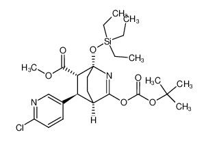 371247-44-8 structure, C25H37ClN2O6Si