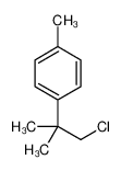 1-(1-chloro-2-methylpropan-2-yl)-4-methylbenzene 14010-96-9