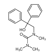 1-(2-hydroxy-2,2-diphenylethyl)-1,3,3-trimethylurea 62432-69-3