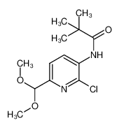 N-(2-Chloro-6-(dimethoxymethyl)pyridin-3-yl)pivalamide