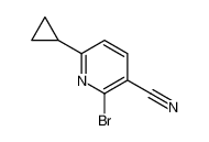 2-Bromo-6-cyclopropylnicotinonitrile 1237986-56-9