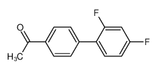 1-[4-(2,4-difluorophenyl)phenyl]ethanone 53591-79-0