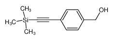 [4-(2-trimethylsilylethynyl)phenyl]methanol 275386-60-2