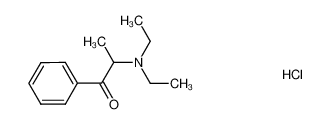 diethylpropion hydrochloride 134-80-5