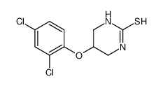 5-(2,4-dichlorophenoxy)-1,3-diazinane-2-thione 676167-21-8