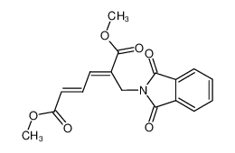 2-phthalimidomethyl-hexa-2t,4t-dienedioic acid dimethyl ester