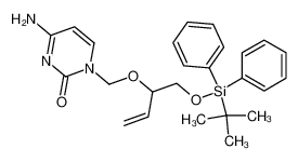 136083-16-4 structure, C25H31N3O3Si