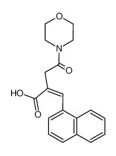3-(Morpholinocarbonyl)-2-(1-naphthylmethylidene)propionic acid