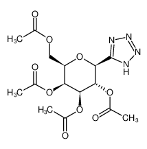 2,3,4,6-四-O-乙酰基-1,5-脱水-1-(2H-四唑-5-基)己糖醇