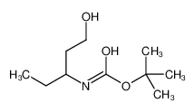 tert-butyl N-(1-hydroxypentan-3-yl)carbamate 135065-68-8