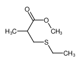 methyl 3-ethylsulfanyl-2-methylpropanoate 18673-11-5