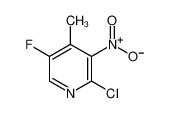 2-chloro-5-fluoro-4-methyl-3-nitropyridine 1003711-51-0