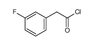 2-(3-fluorophenyl)acetyl chloride 458-04-8