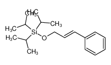 1-(triisopropylsilyl)oxy-3-phenyl-2-propene 423171-96-4