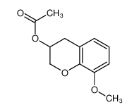 (8-methoxy-3,4-dihydro-2H-chromen-3-yl) acetate 91520-04-6